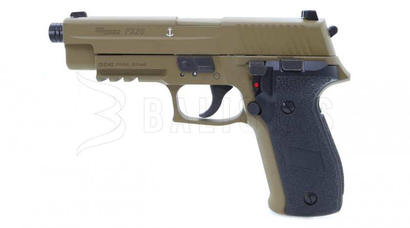Luchtdrukpistool Sig Sauer P226 FDE Sand 4,5mm