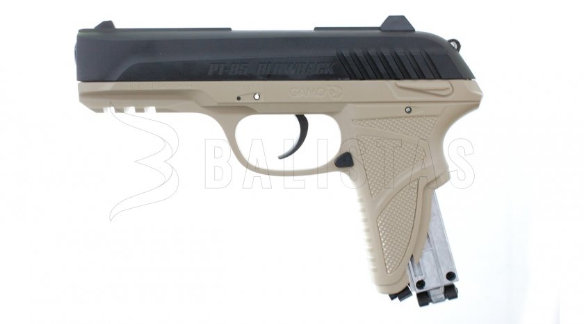 Luchtdrukpistool Gamo PT-85 Blowback Desert 4,5mm