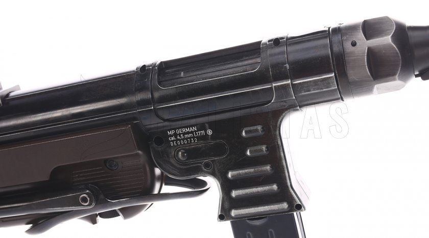 Luchtautomaat Umarex Legends MP40 GLE Full-Auto 4,5mm