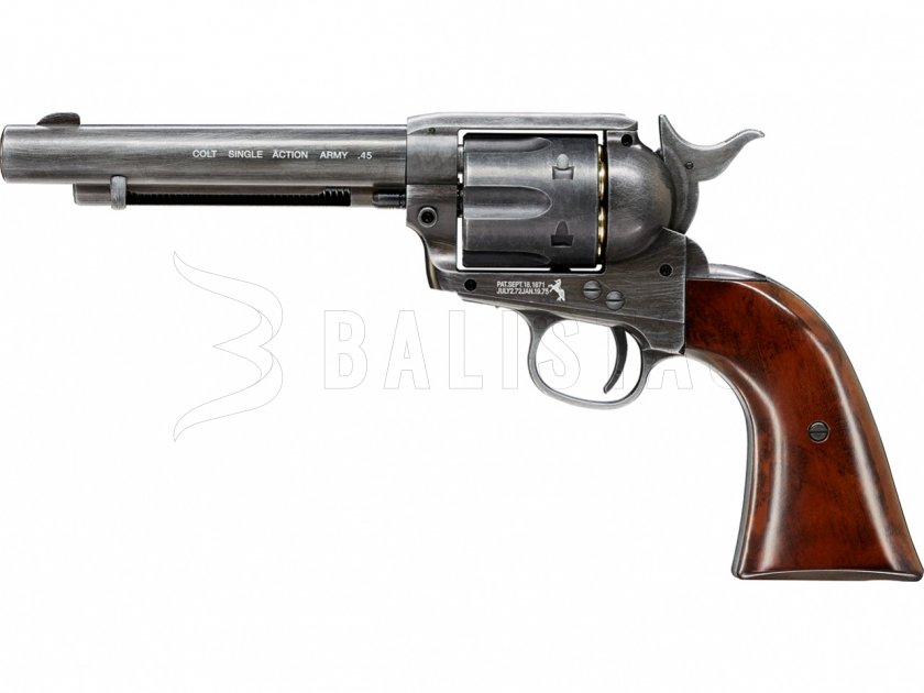Luchtrevolver Umarex Colt SAA .45 Diabolo Antique 4,5mm
