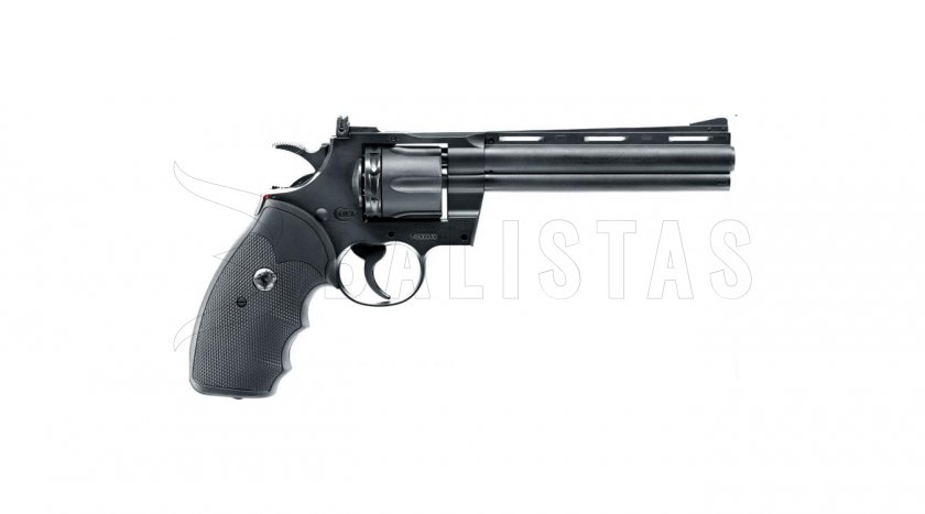 Luchtrevolver Umarex Colt Python 6" zwart Diabolo/BB 4,5mm