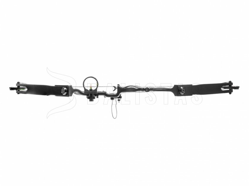 Boog Poe Lang Predator II zwart 45-65lbs