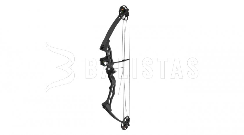 Boog Poe Lang Predator II zwart 45-65lbs