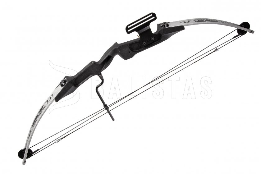 Boog Perfect Line Cobra compound 55lb zilver linkshandig