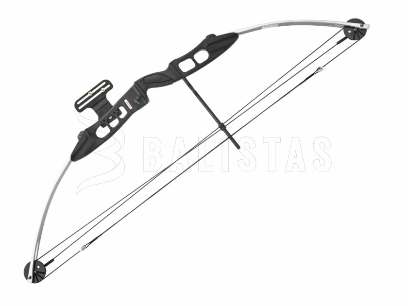 Boog Perfect Line Cobra compound 55lb zilver linkshandig