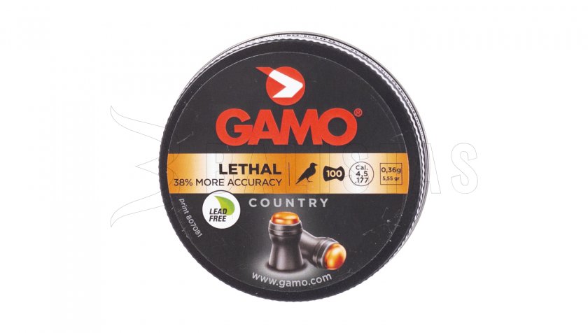 Diabolo Gamo Lethal 4,5mm 100st