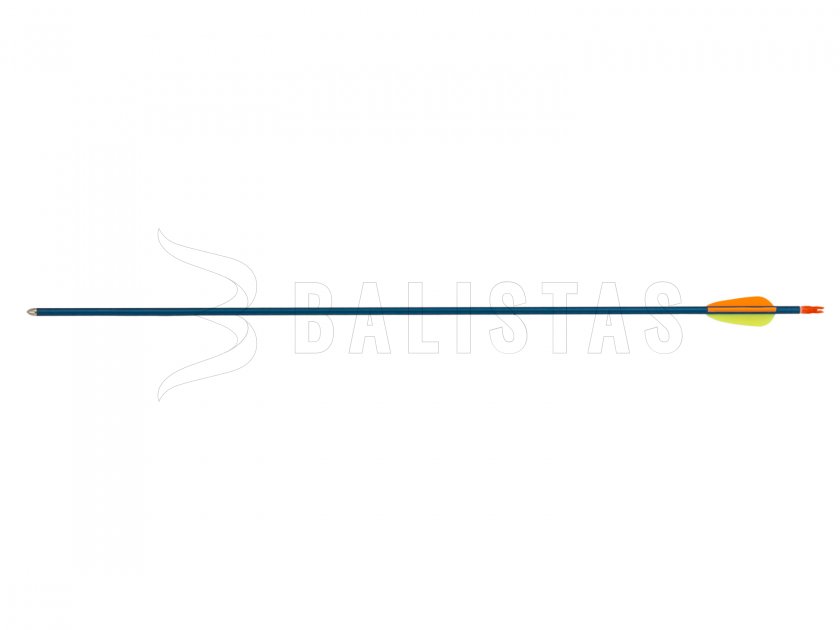 Duraluminium pijl Poe Lang 29" blauw