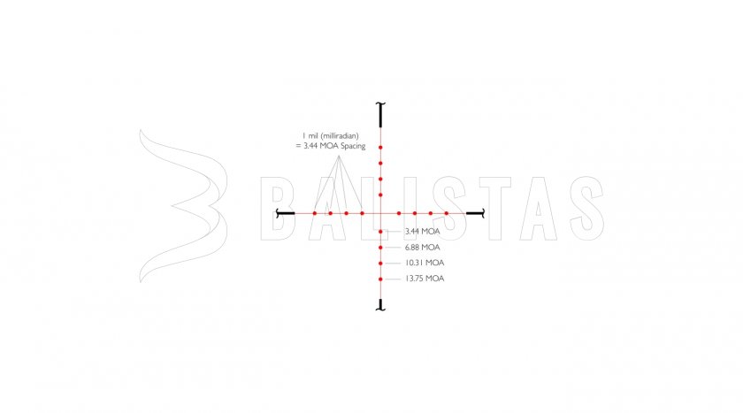 Richtkijker Hawke Vantage 3-9x40 AO Mil Dot IR