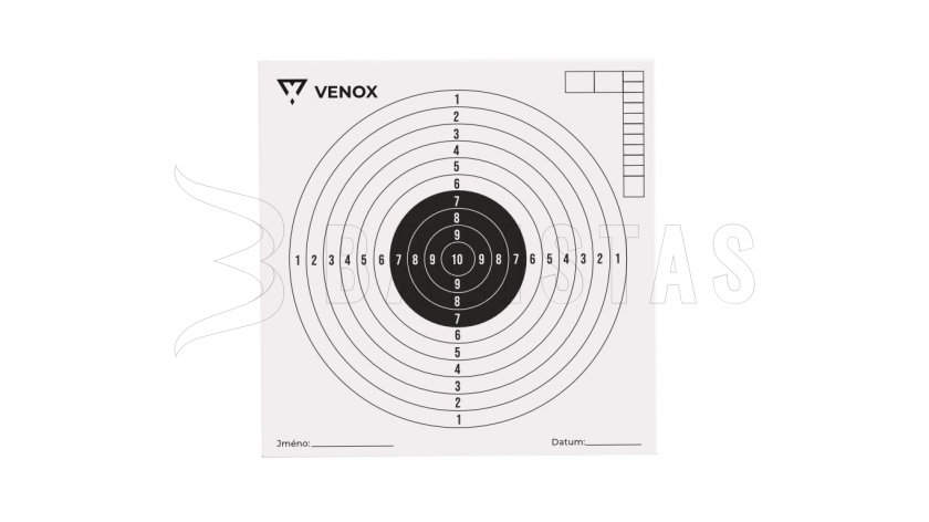 Luchtdoelwitten Venox 14x14 100st