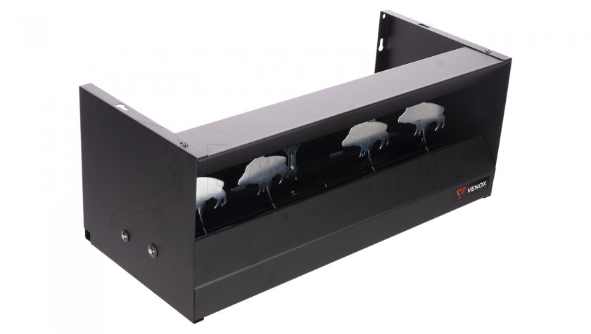 Schietbaan Venox vier varkens magnetisch