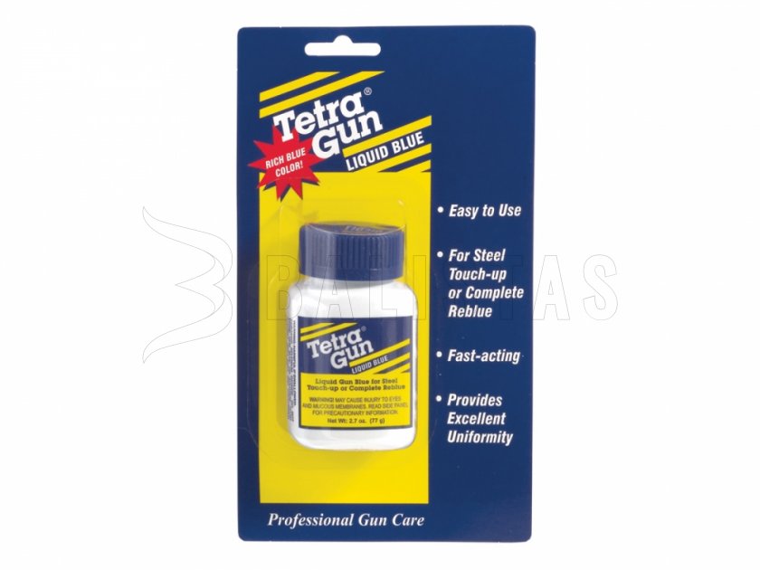 Wapeningzwart Tetra Gun Liquid Blue 2,7oz 77g