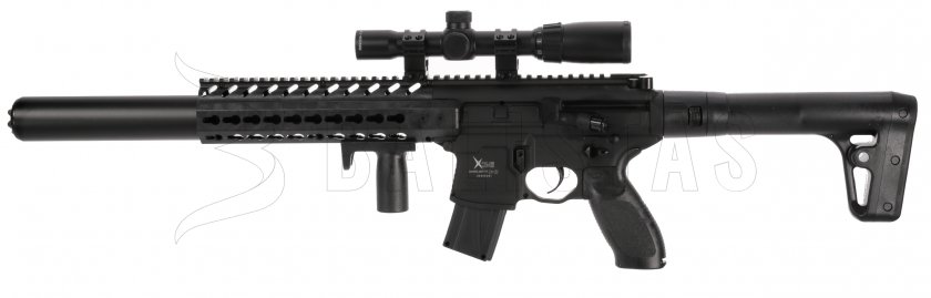 Luchtbuks Sig Sauer MCX 4,5mm met richtkijker