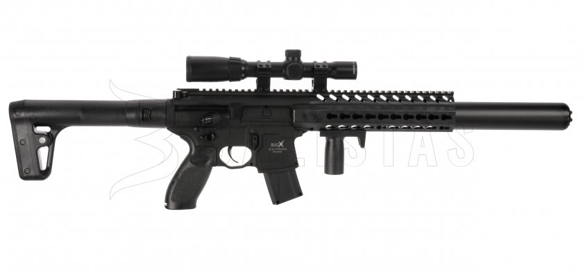 Luchtbuks Sig Sauer MCX 4,5mm met richtkijker