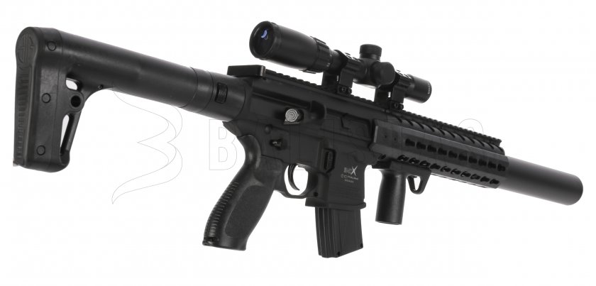 Luchtbuks Sig Sauer MCX 4,5mm met richtkijker