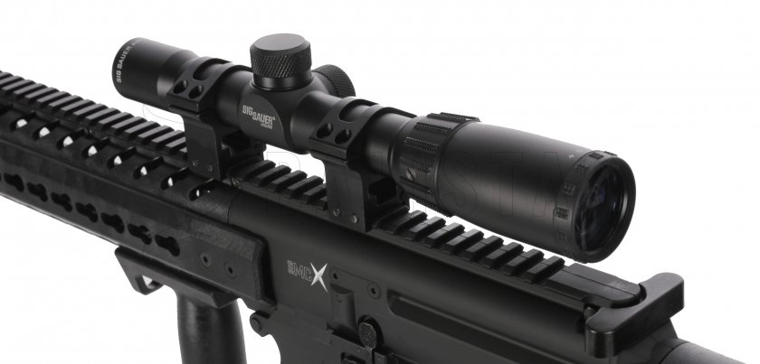Luchtbuks Sig Sauer MCX 4,5mm met richtkijker
