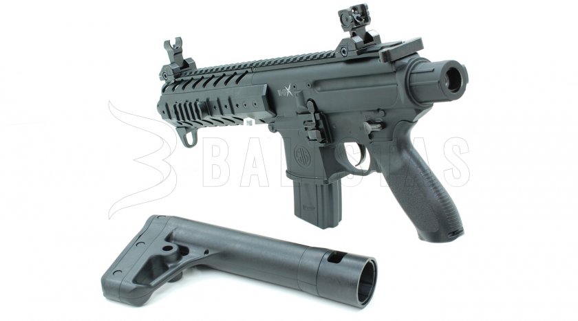 Luchtgeweer Sig Sauer MPX 4,5mm met kolimator