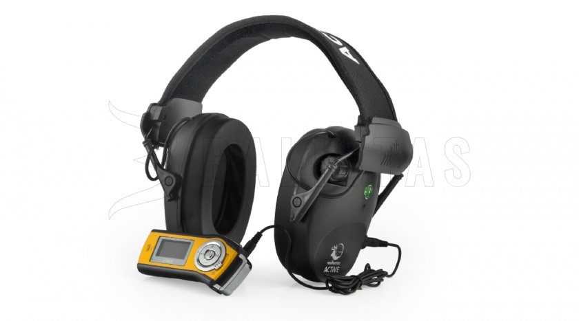 Koptelefoon RealHunter Active Pro Zwart + Bril