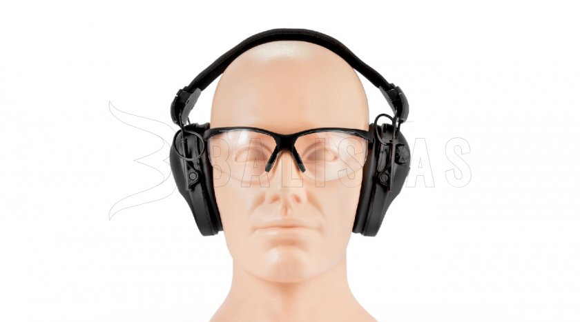 Koptelefoon RealHunter Active Pro Zwart + Bril