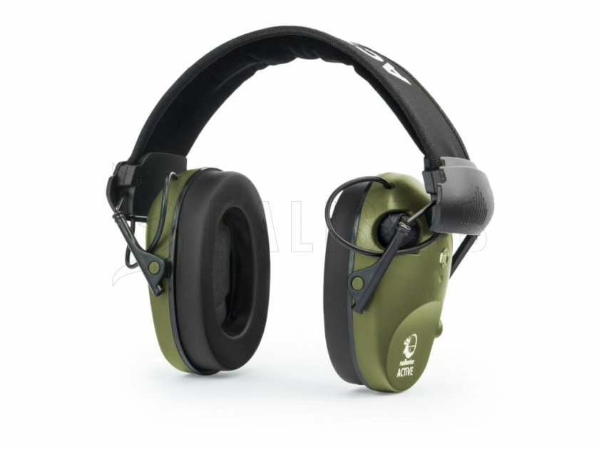 Koptelefoon RealHunter Active Pro Groen + Bril