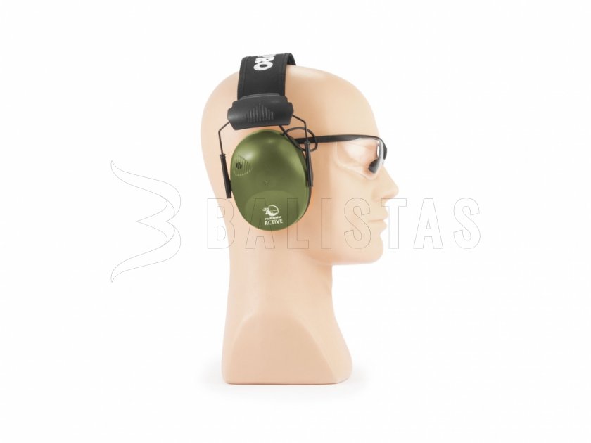 Koptelefoon RealHunter Active Pro Groen + Bril
