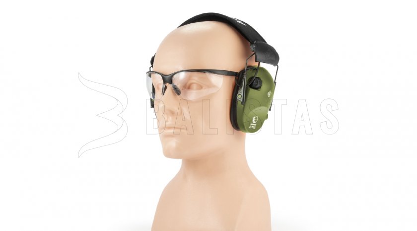Koptelefoon RealHunter Active Pro Groen + Bril