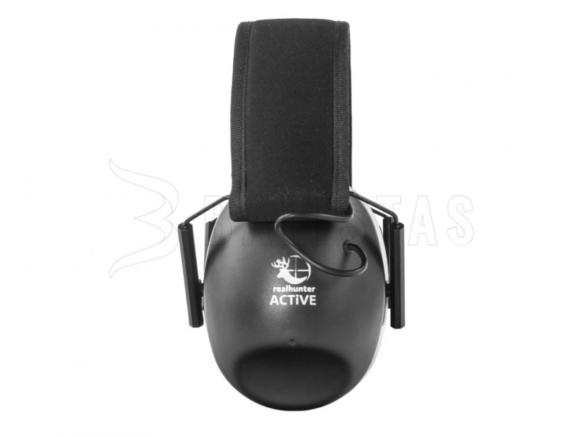 Koptelefoon RealHunter Active zwart