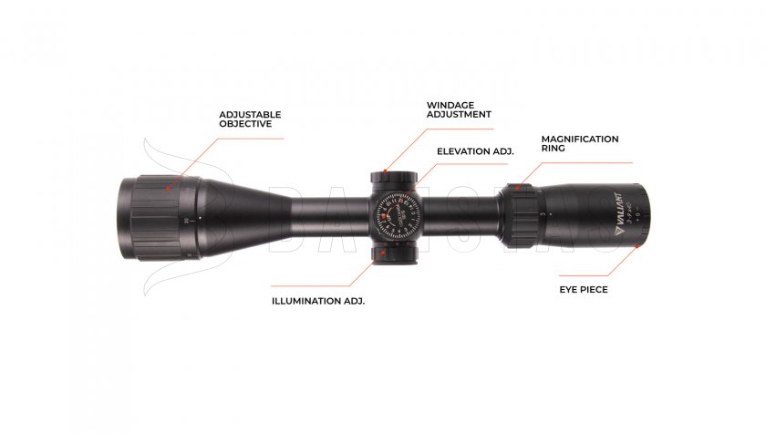 Richtkijker Valiant Themys 3-9x40 AO SIR 20x 1/2Mil-dot