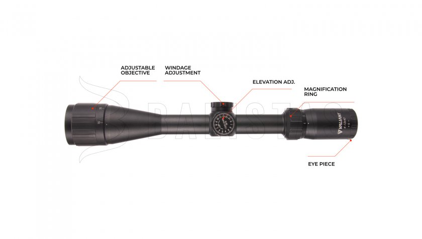 Richtkijker Valiant Themys 4-12x40 AO FBR