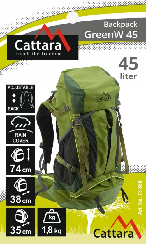 Rugzak 45l GreenW