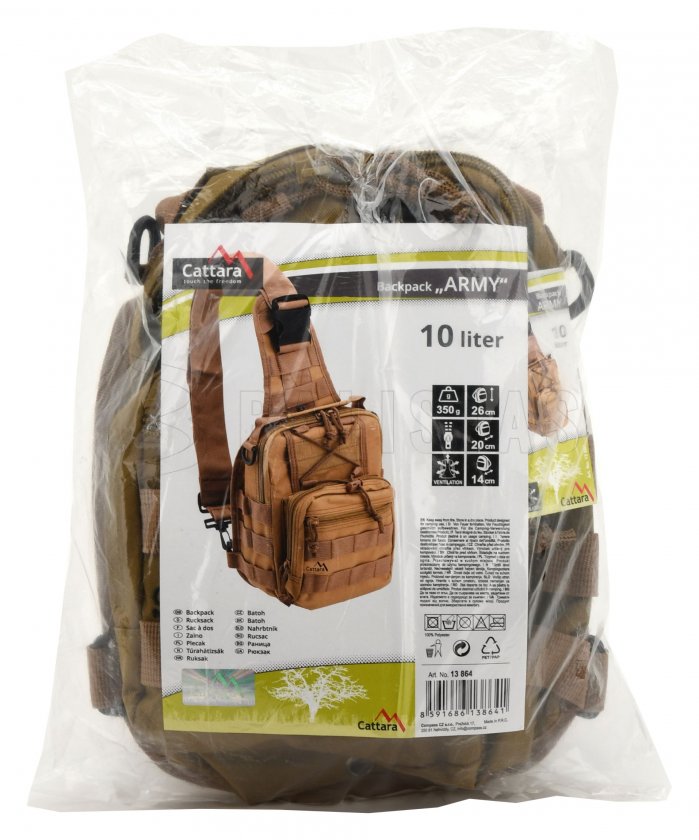 Schouderrugzak 5,2l ARMY