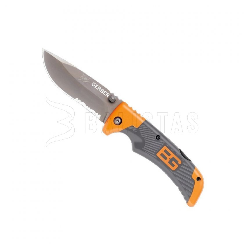 Mes Gerber Bear Grylls Scout, gecombineerd lemmet