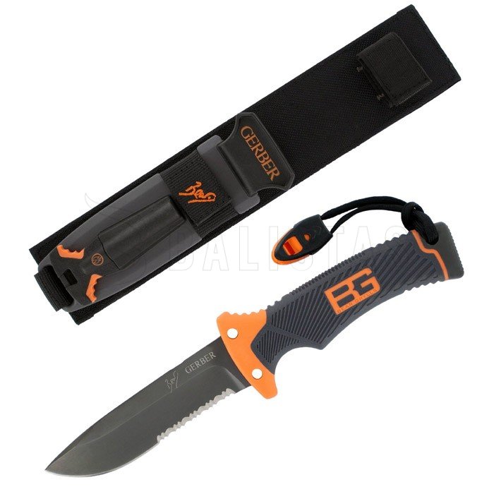 Mes Gerber Bear Grylls Ultimate Knife SE met gecombineerd lemmet