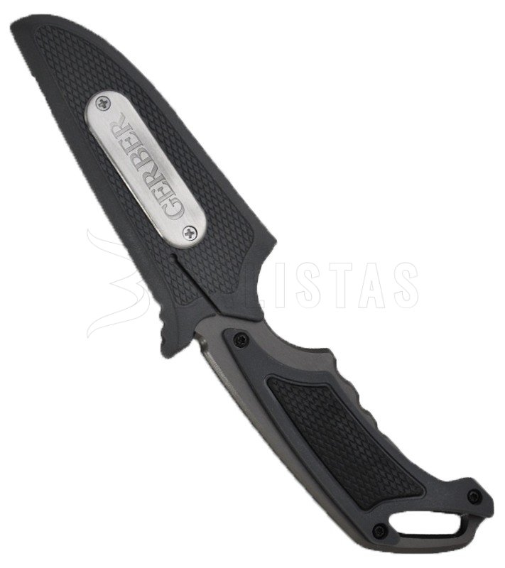 EDC mes Gerber Basic, gecombineerd lemmet