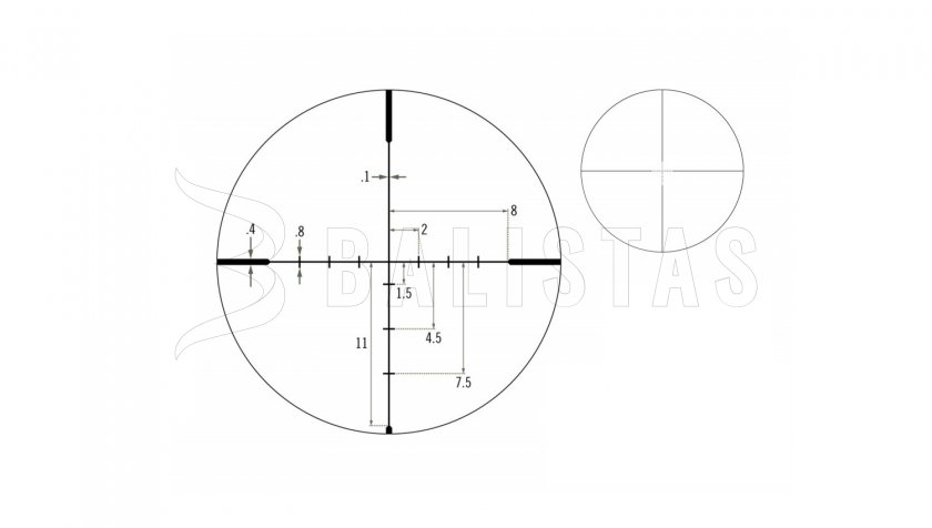 Richtkijker Vortex Crossfire II 6-18x44 AO Dead-Hold BDC MOA