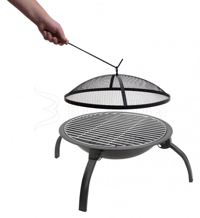 Vesuv vuurplaats met grillrooster met deksel