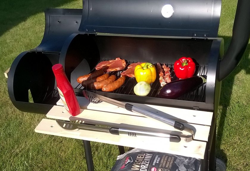 Grill Smoker op houtskool (99513)