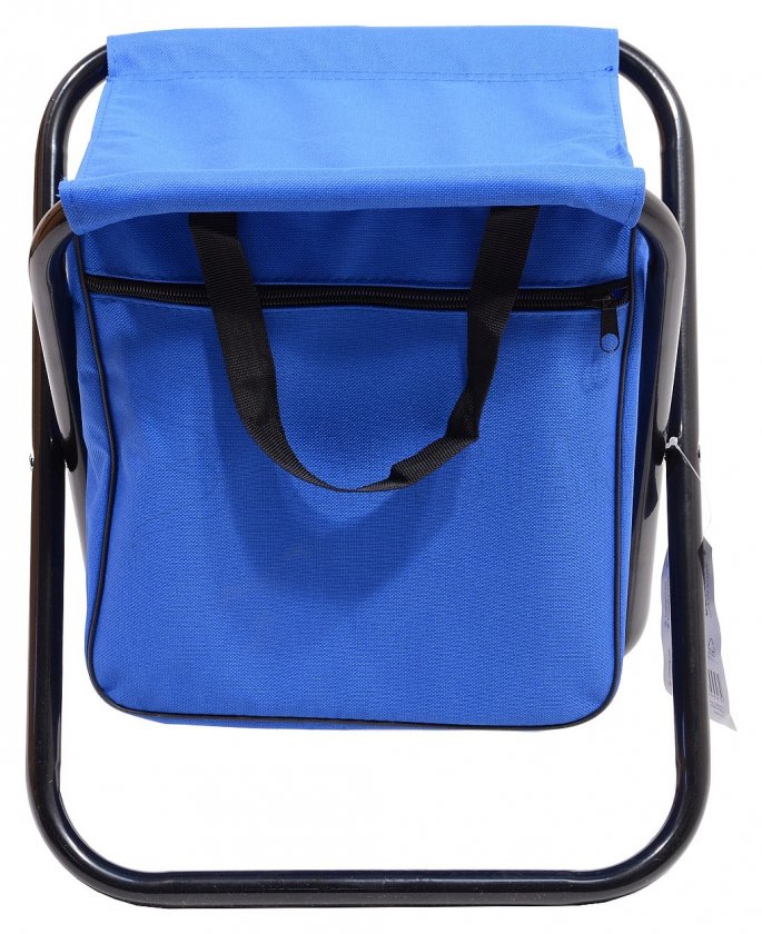 Klapstoel kempingová Malaga blauw