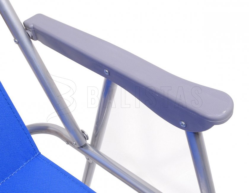 Klapstoel voor kamperen opvouwbaar Bern blauw
