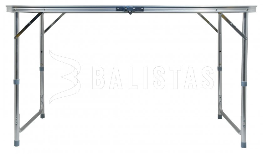 Klapbare kampeertafel Double teleskopisch bruin