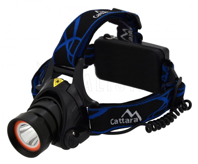 Hoofdlamp LED 400 lm (1x XM-L+15x SMD)