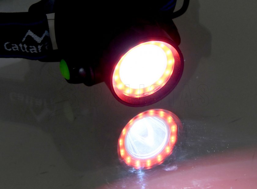 Hoofdlamp LED 400 lm (1x XM-L+15x SMD)