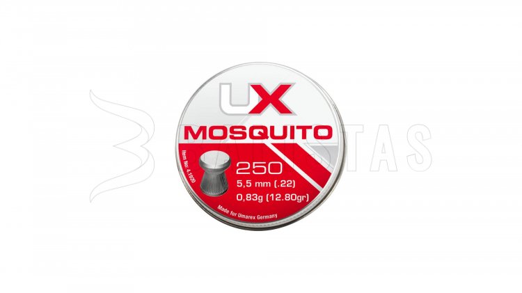 Diabolo Umarex Mosquito 250 stuks cal. 5,5 mm