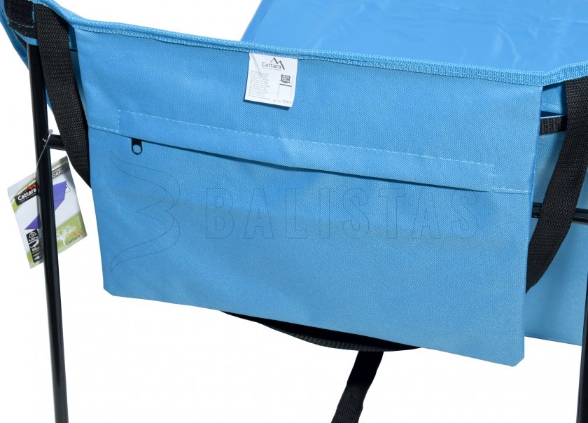 Veldbed Korfu blauw