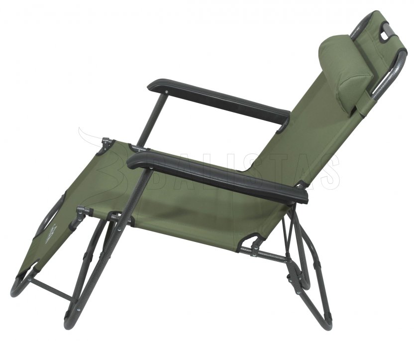 Comfort ligbed - stoel groen