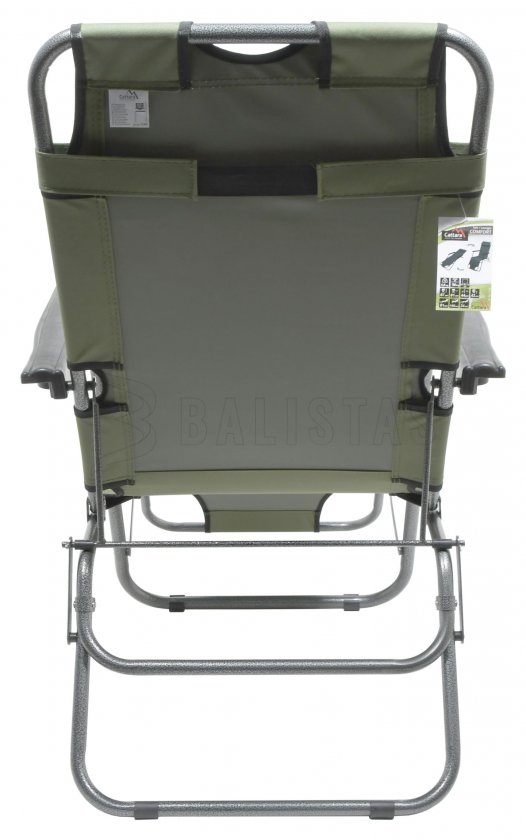 Comfort ligbed - stoel groen