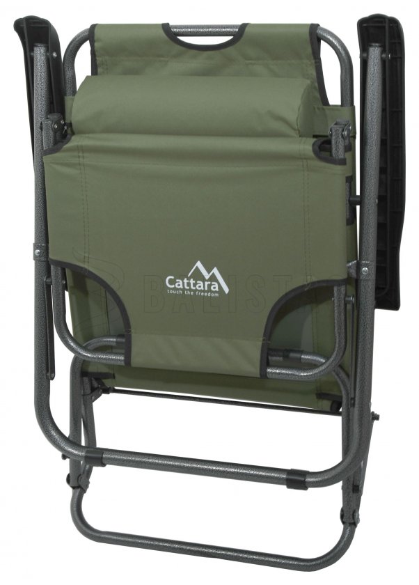 Comfort ligbed - stoel groen