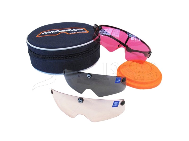 Bril Castellani C-Mask II met verwisselbare lenzen