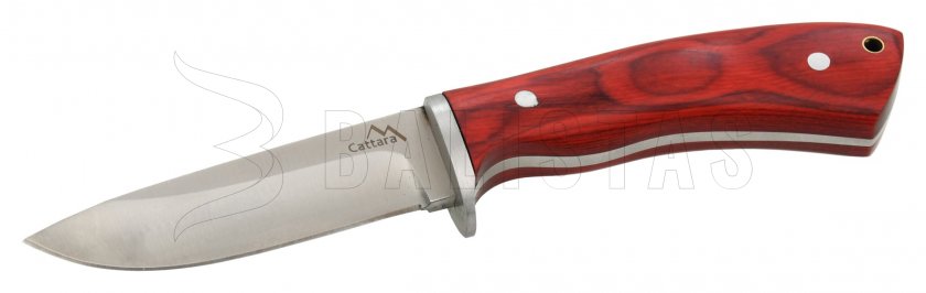 Dolk Trapper 21 cm met leren etui