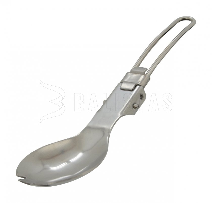 Roestvrijstalen opvouwbare lepel 155/90 mm