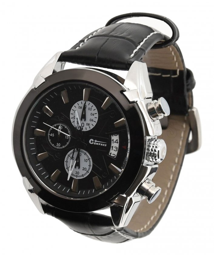 Horloge Chrono Black Compass
